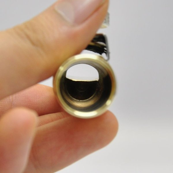 画像5: P.モーリア メタル #7 リガチャー+キャップ付き (5)