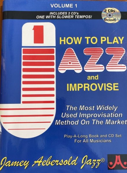 画像1: 【USED】JAMEY AEBERSOLD　VOLUME.1　HOW TO PLAY JAZZ & IMPROVISE (1)