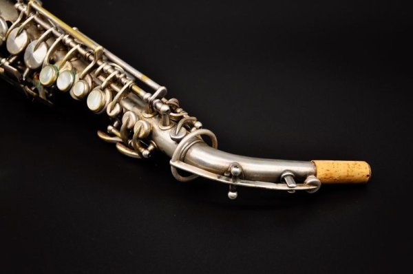 画像4: king  H.N.WHITE モデル カーブドソプラノサックス (4)