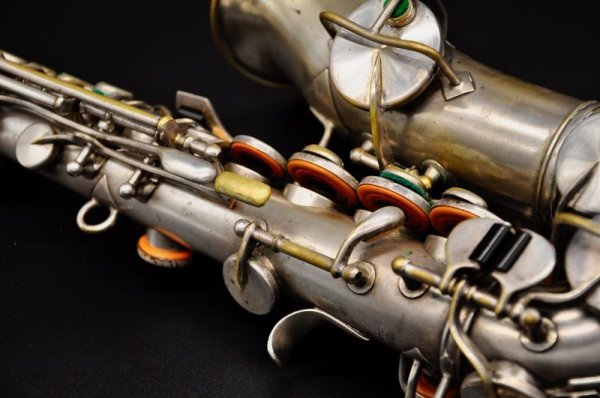 画像12: king  H.N.WHITE モデル カーブドソプラノサックス (12)