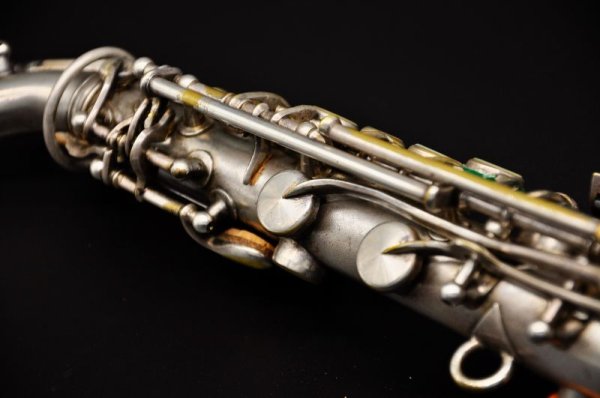 画像13: king  H.N.WHITE モデル カーブドソプラノサックス (13)