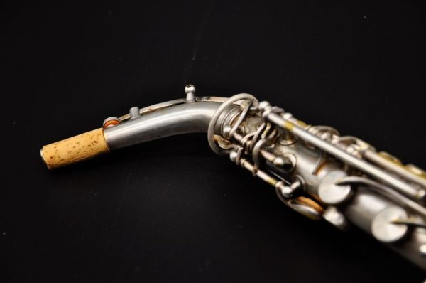 画像14: king  H.N.WHITE モデル カーブドソプラノサックス (14)