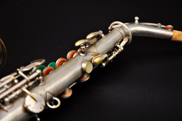 画像17: king  H.N.WHITE モデル カーブドソプラノサックス (17)