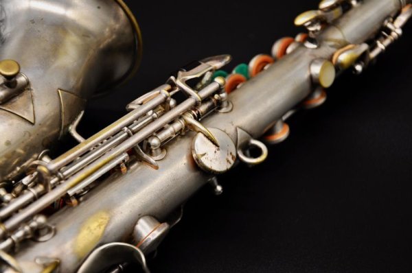 画像16: king  H.N.WHITE モデル カーブドソプラノサックス (16)