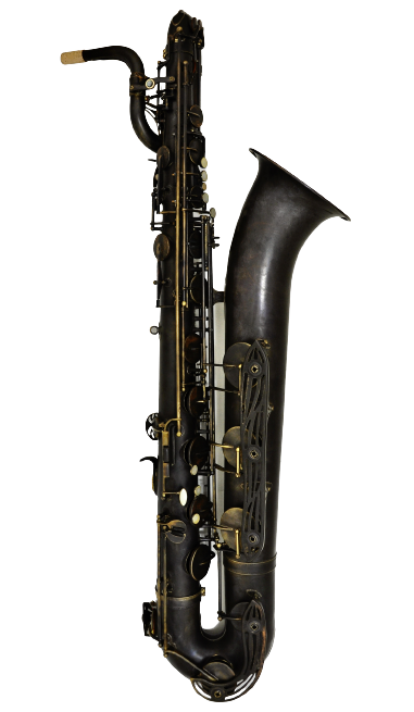 YAMAHA B.sax YBS-61 カスタム品 ブルーイング仕上げ　